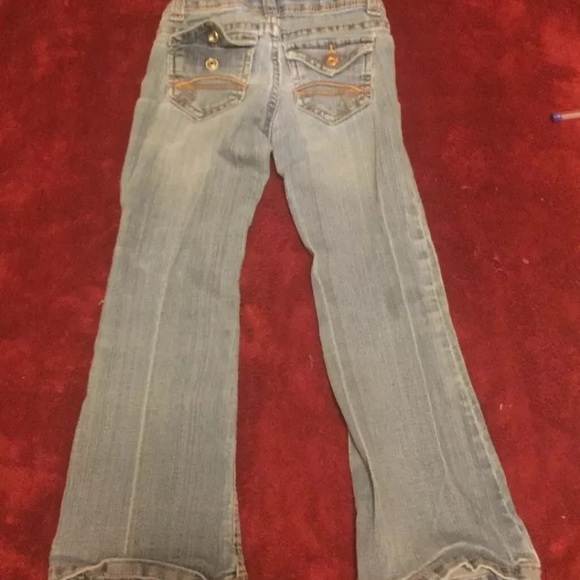 Girls size 5 slim jordache bootcut jeans - Picture 2 of 6